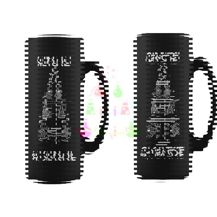 Chemistree Ugly Christmas Tree Sweater Chemistry Science Pun Coffee Mug