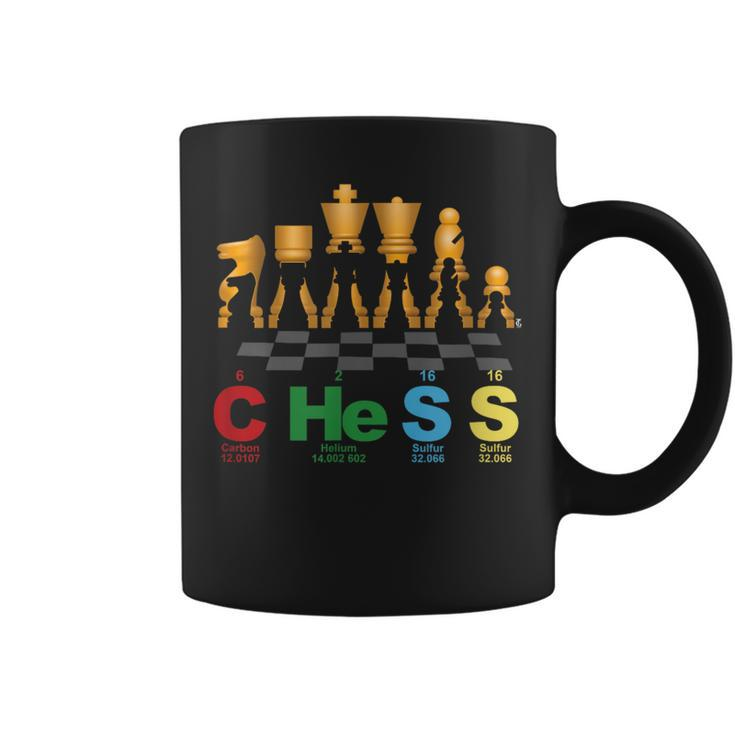 Chess Periodic Table Science Chessboard Coffee Mug
