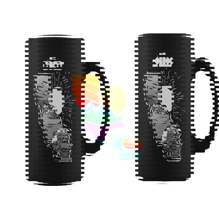 Chico California Outdoors Retro Nature Graphic Coffee Mug