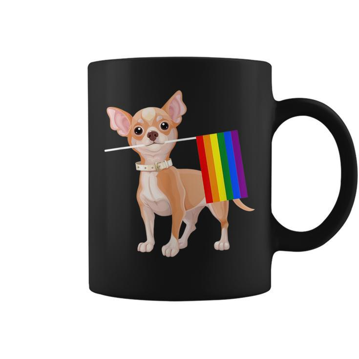 Chihuahua Lgbtq 2018 Rainbow Gay Lesbian Pride  Coffee Mug
