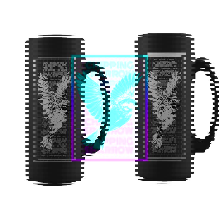 Chipping Sparrow Bird Vintage Retro Chipping Sparrow Coffee Mug