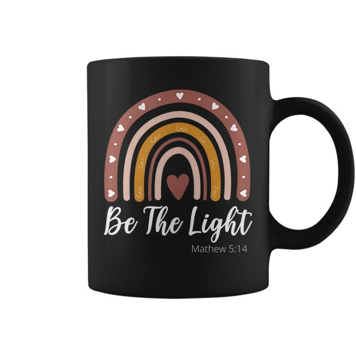 Christian Quote Faith Rainbow Boho Inspirational Religious  Faith Funny Gifts Coffee Mug