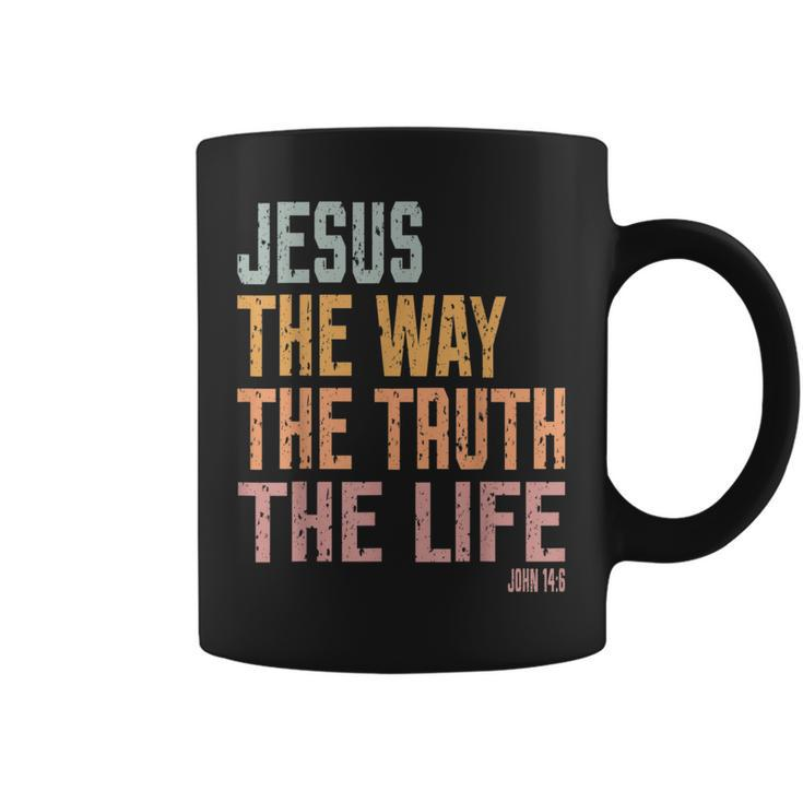 Christian T  Women Men Kids Jesus The Way Truth Life  Coffee Mug