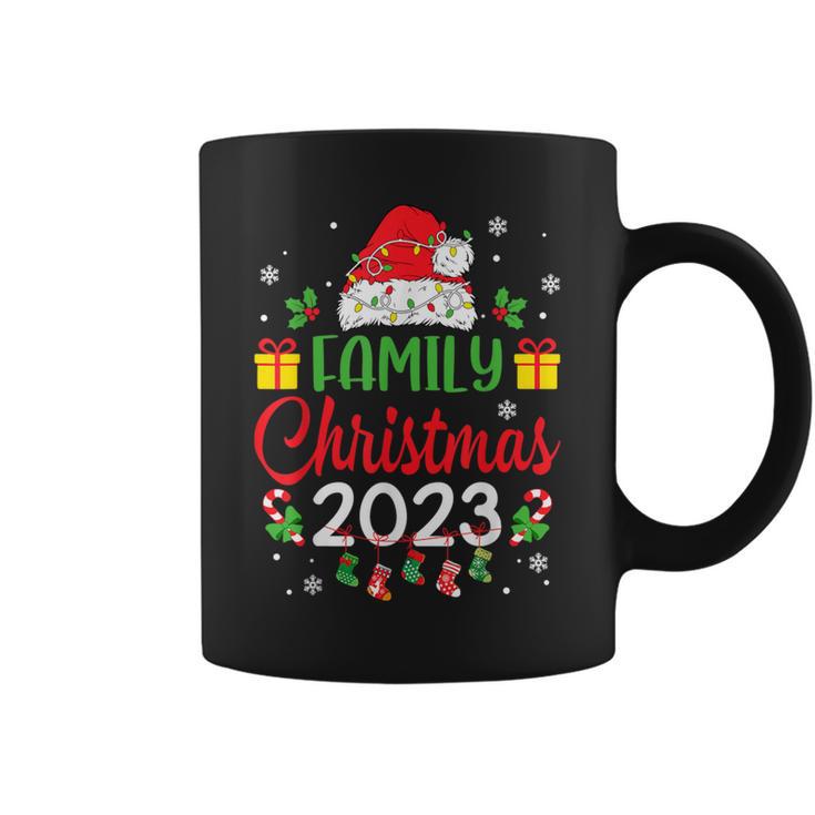 Christmas 2023 Family Matching Outfits Team Santa Elf Squad Coffee Mug