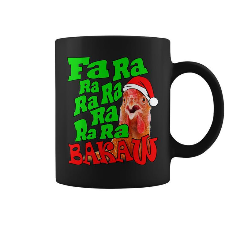 Christmas Chicken Caroling Fa Ra Ra Ugly Christmas Sweater Coffee Mug