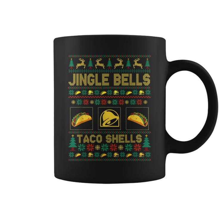 Christmas Jingle Bells Taco Shells Ugly Xmas Sweater Coffee Mug