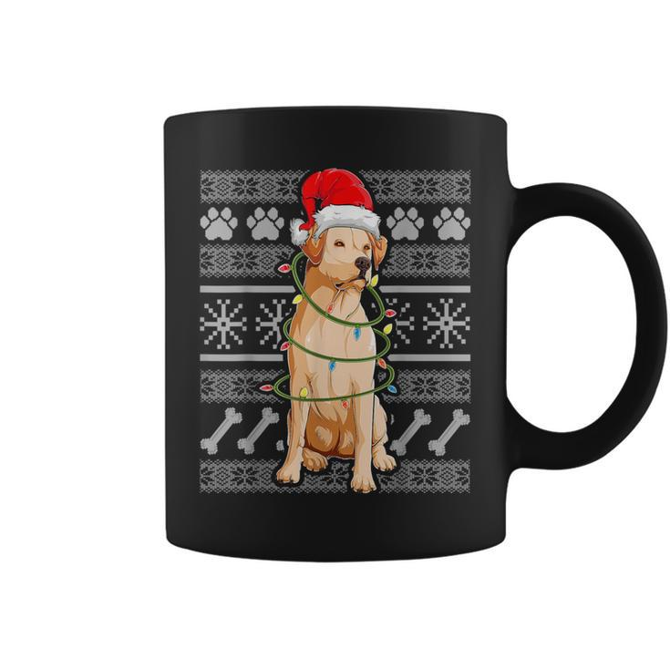 Christmas Labrador Dog Ugly Dog Sweater Coffee Mug