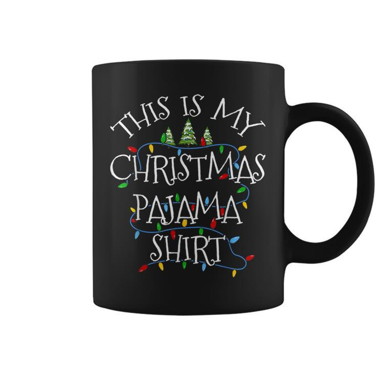 This Is My Christmas Pajama Xmas Familiy Coffee Mug