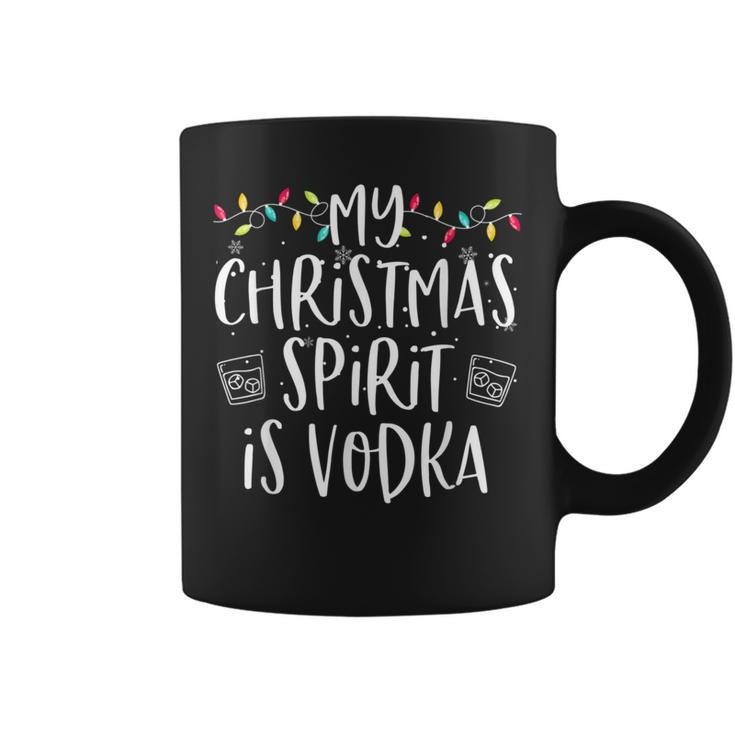 My Christmas Spirit Is Vodka Family Christmas Party Coffee Mug