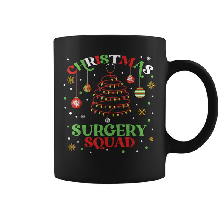 Christmas Surgery Squad Medical Surgical Nurse Rn Xmas Coffee Mug