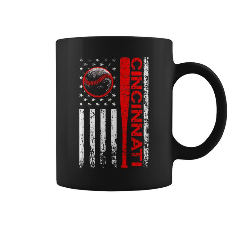 Cincinnati United States Patriotic American Flag 4Th Of July Coffee Mug