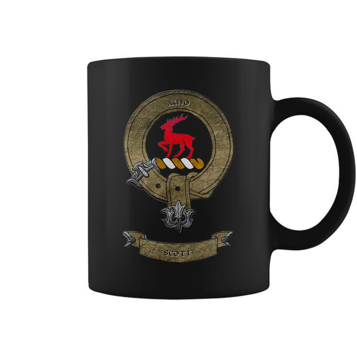 Clan Scott Scottish Pride Love Family Coat Of Arms Coffee Mug