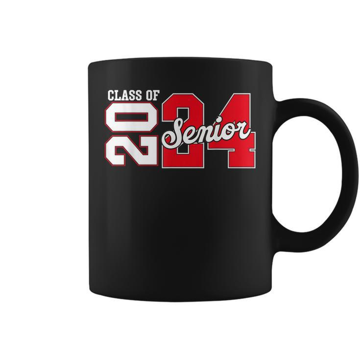 Class Of 2024 Senior 2024 Graduation Or First Day Of School  Coffee Mug