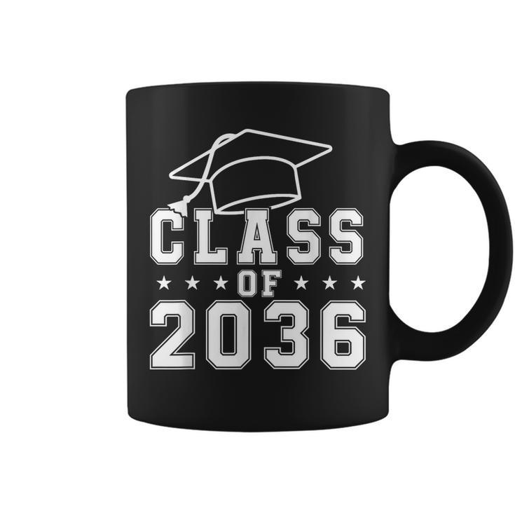 Class Of 2036 Grow With Me First Day Kindergarten Graduation Coffee Mug