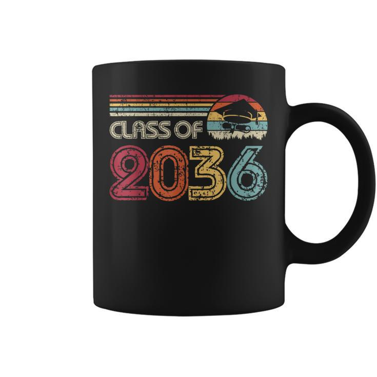 Class Of 2036 Grow With Me Graduation First Day Of School Coffee Mug