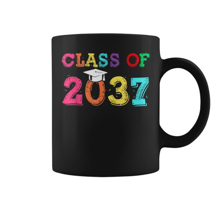 Class Of 2037 Pre K Graduate Preschool Graduation Coffee Mug