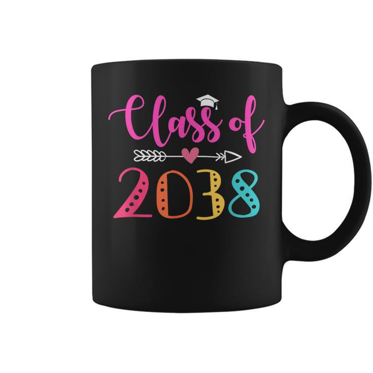 Class Of 2038 Kindergarten Pre K Grow With Me Graduation  Coffee Mug
