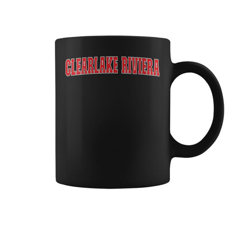 Clearlake Riviera California Souvenir Trip College Style Coffee Mug