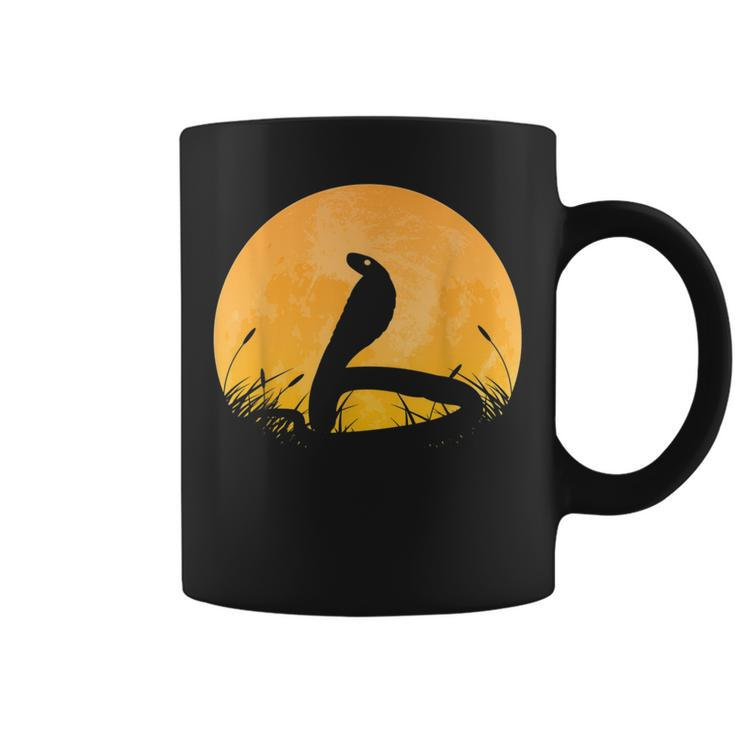 Cobra Easy Halloween Outfit Animal Snake Moon Costume Gift Gifts For Snake Lovers Funny Gifts Coffee Mug