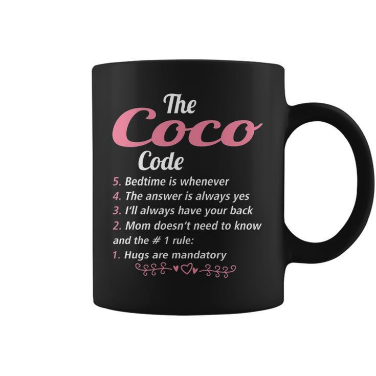 Coco Grandma Gift The Coco Code Coffee Mug