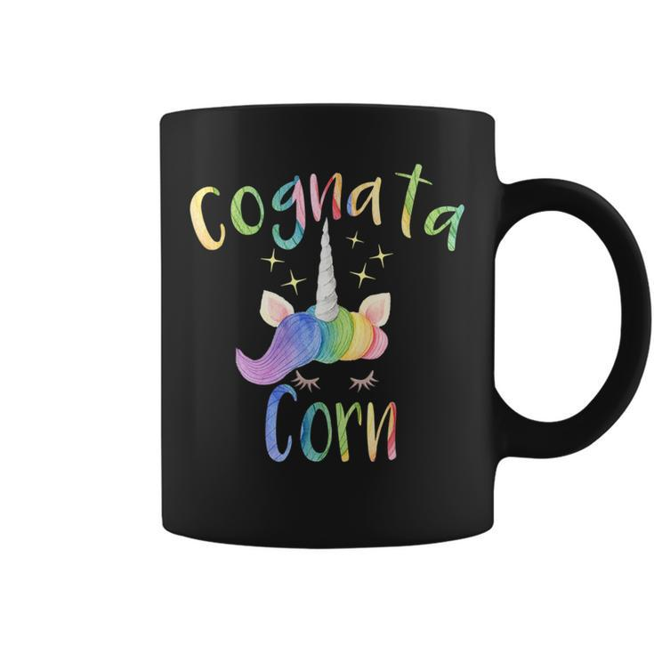Cognatacorn Italian Sister In Law Funny Unicorn  Coffee Mug
