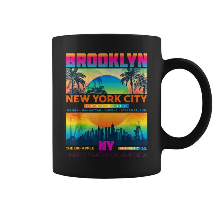 Colorful Brooklyn New York City T Urban New York City Coffee Mug
