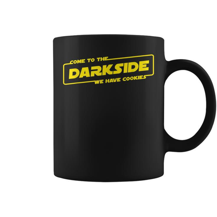Come To The Darkside We Have Cookies Funny Designed  Coffee Mug