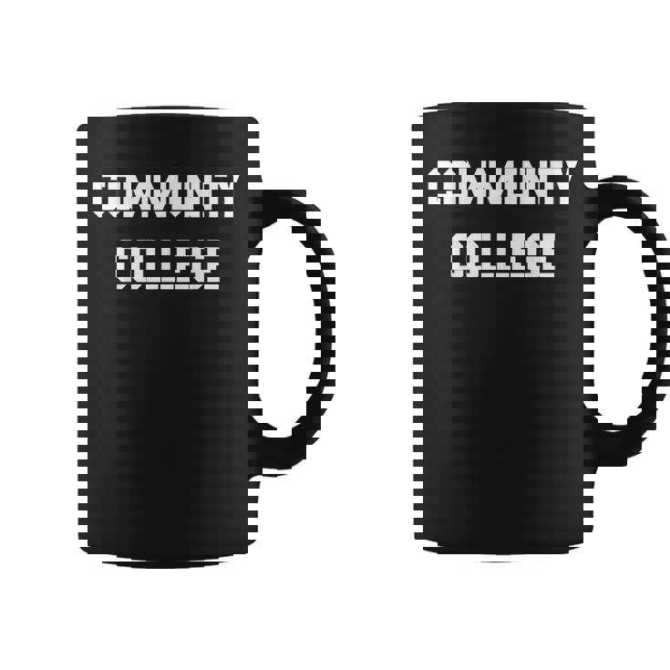 Community-College-Associates Large-Wide-Letters Coffee Mug