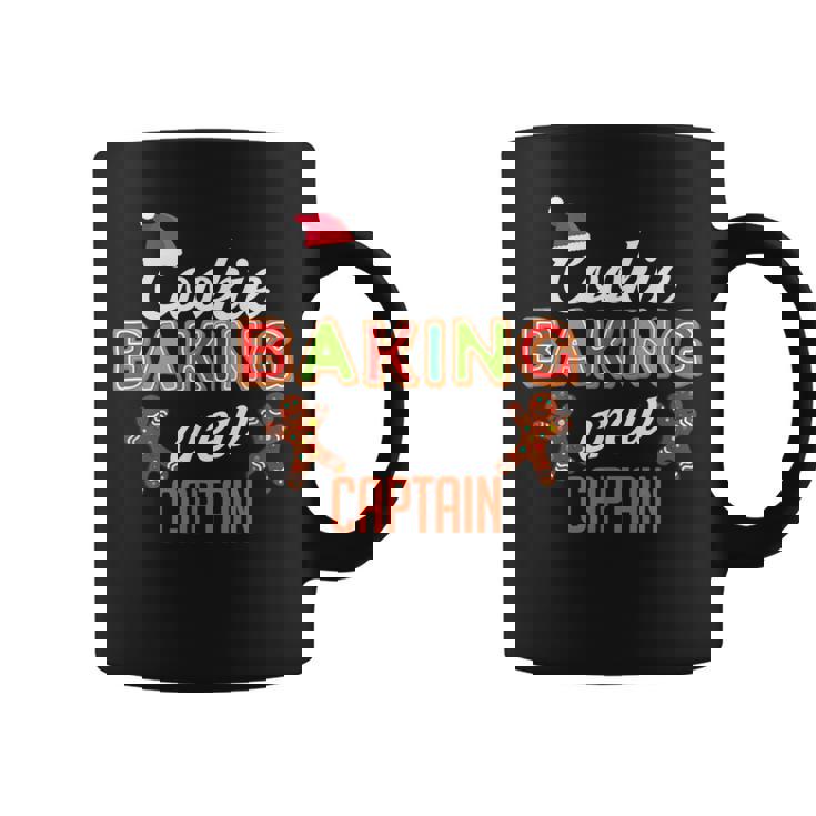 Cookie Baking Crew Captain Holiday Bake Cooks Cooking Coffee Mug