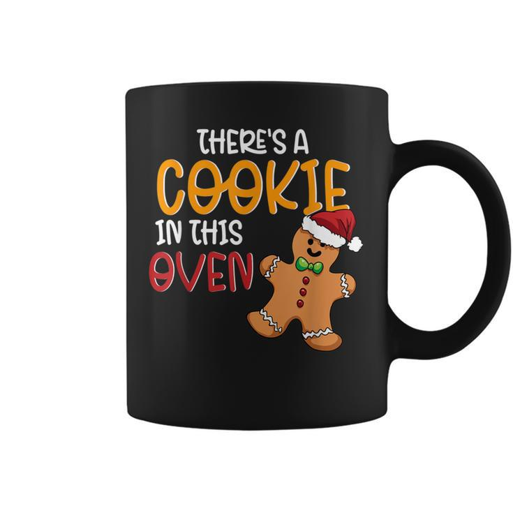 Cookie In The Oven Cute Christmas Mom Pregnancy Announcement Coffee Mug