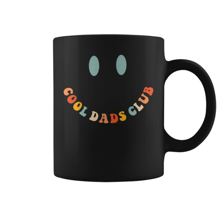 Cool Dads Club Funny Smile Colorful Funny Dad Fathers Day  Coffee Mug