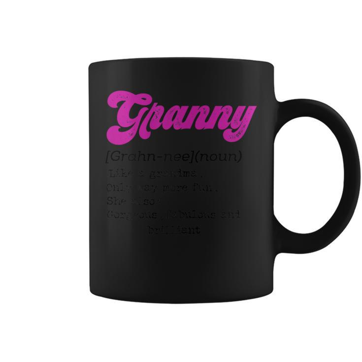 Cool Granny Meaning Matching Birthday Present Coffee Mug