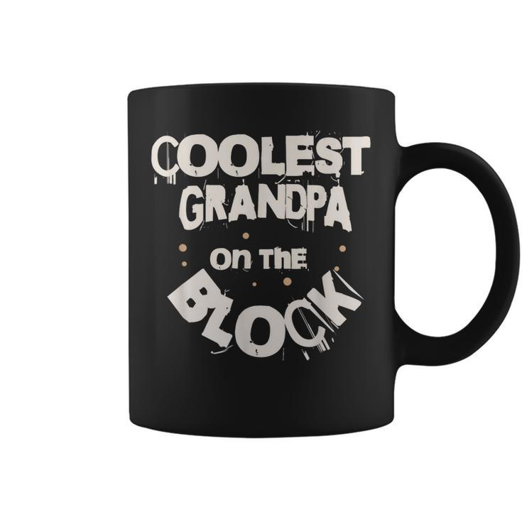 Coolest Grandpa On The Block  Coffee Mug