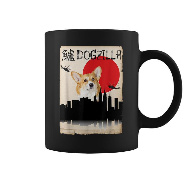 Corgi Dog Dogzilla  Coffee Mug