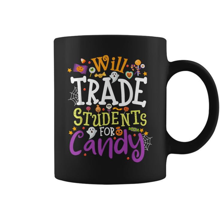 Costume Will Trade Students For Candy Teacher Halloween Coffee Mug