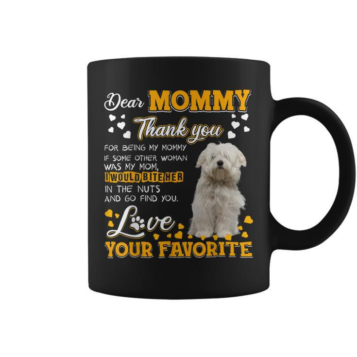 Coton De Tulear Dear Mommy Thank You For Being My Mommy Coffee Mug