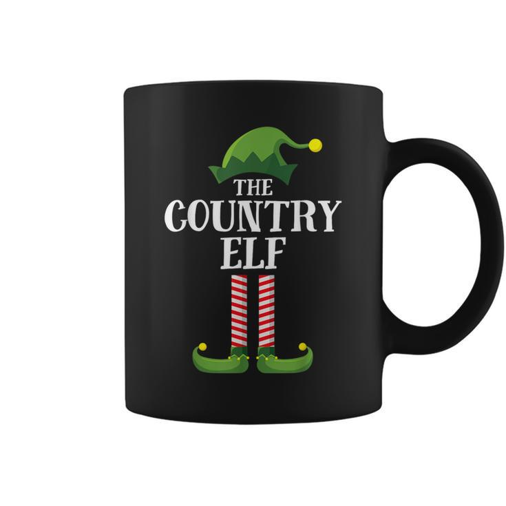 Country Elf Matching Family Group Christmas Party Coffee Mug