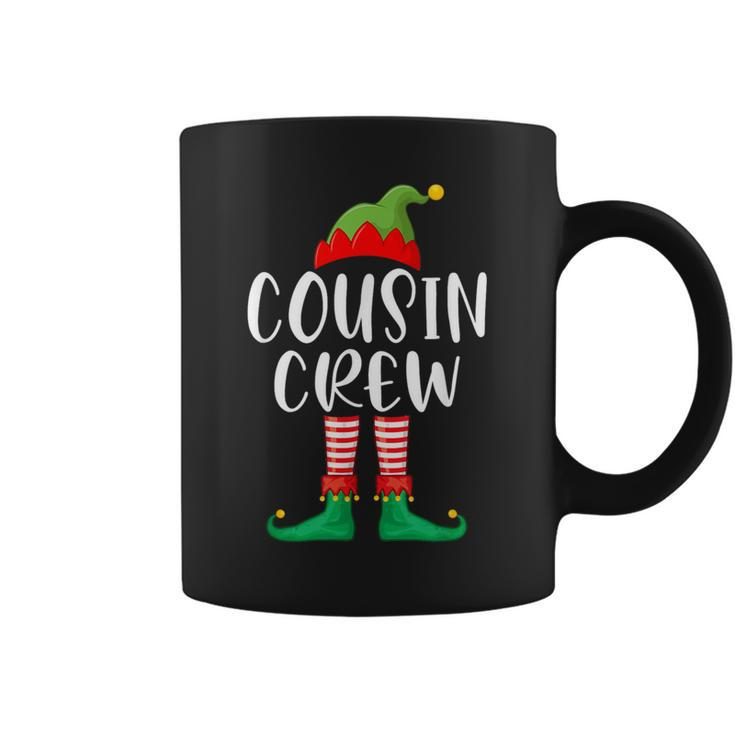 Cousin Crew Cute Xmas Elf Matching Christmas Party Coffee Mug