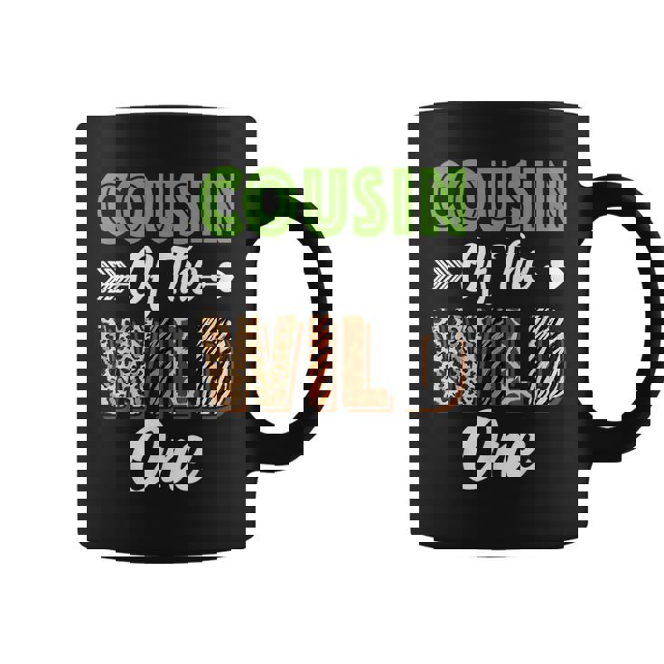 Cousin Of The Wild One Zoo Animal Birthday Safari Jungle  Coffee Mug