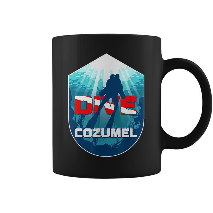 Cozumel Scuba Free Diving Snorkeling Mexican Vacation Gift  Coffee Mug