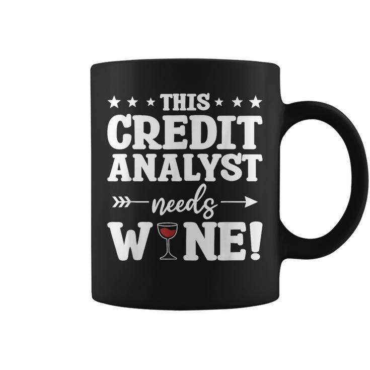 This Credit Analyst Needs Wine Coffee Mug