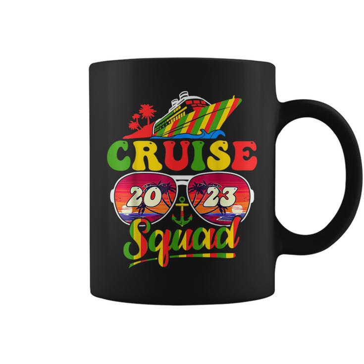 Cruise Squad 2023 Family Vacation Matching Family Junenth  Coffee Mug