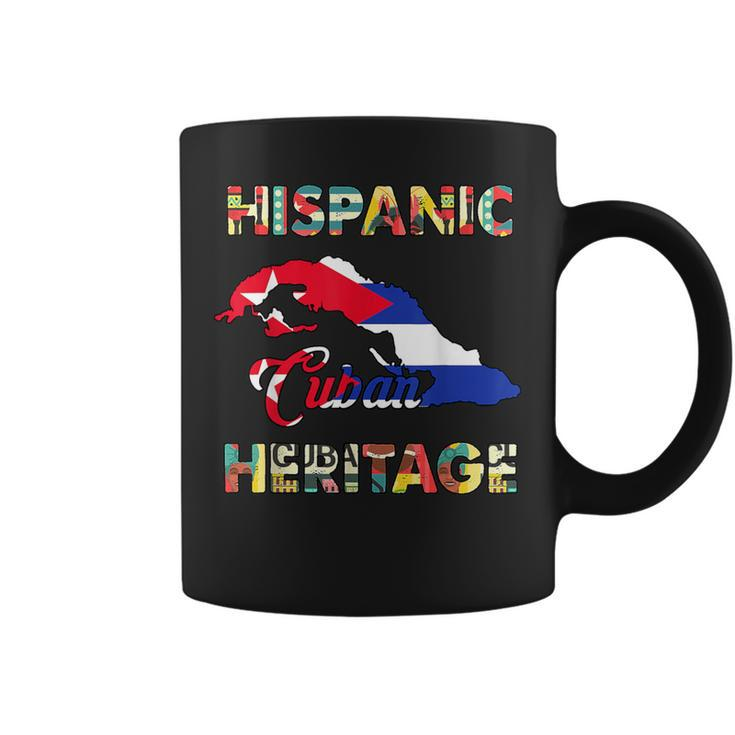 Cuba Cuban Flag Hispanic Heritage Pride Cubanita Coffee Mug