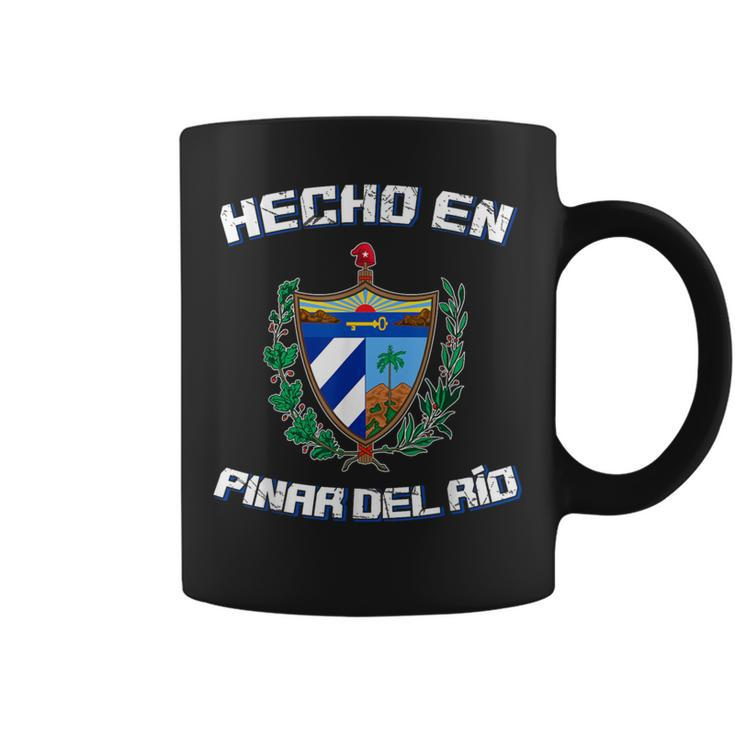Cuban Flag Hecho En Pinar Del Río Cuba Camisa Coffee Mug