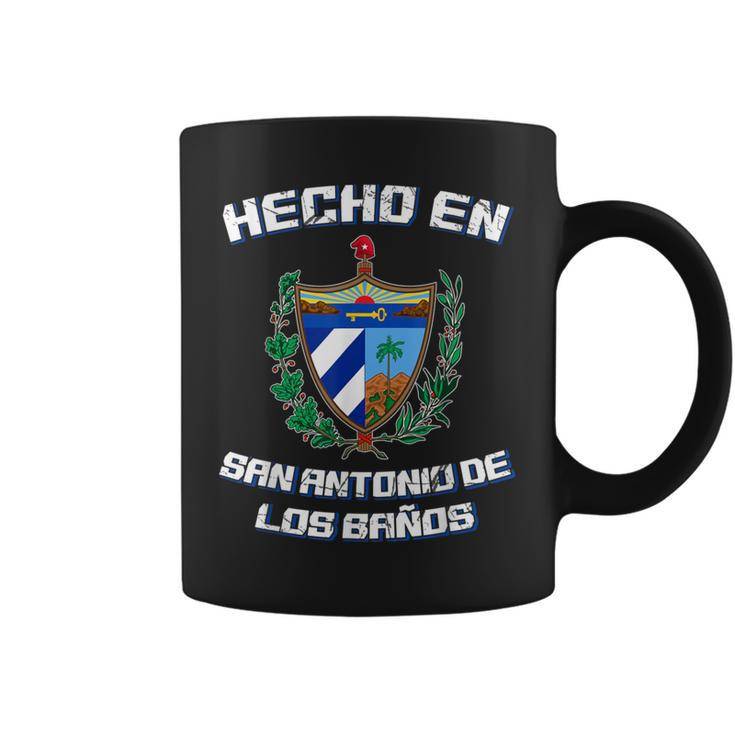 Cuban Hecho En San Antonio De Los Banos Cuba Camisa Coffee Mug