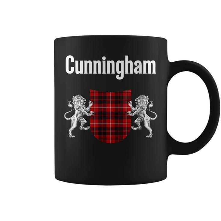 Cunningham Clan Scottish Name Coat Of Arms Tartan Gift For Womens Coffee Mug