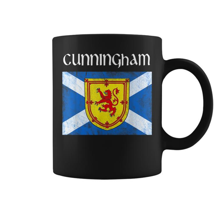 Cunningham Scottish Clan Name Gift Scotland Flag Festival Coffee Mug