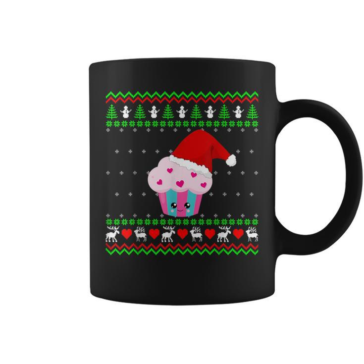 Cupcake Ugly Christmas Sweater Coffee Mug