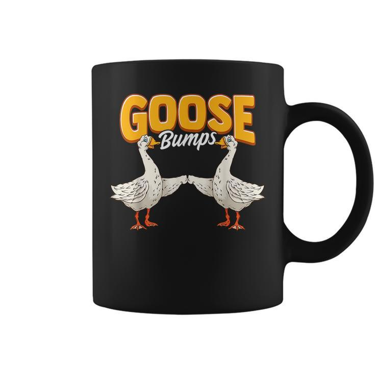 Cute & Funny Goose Bumps Goosebumps Animal Pun  Coffee Mug