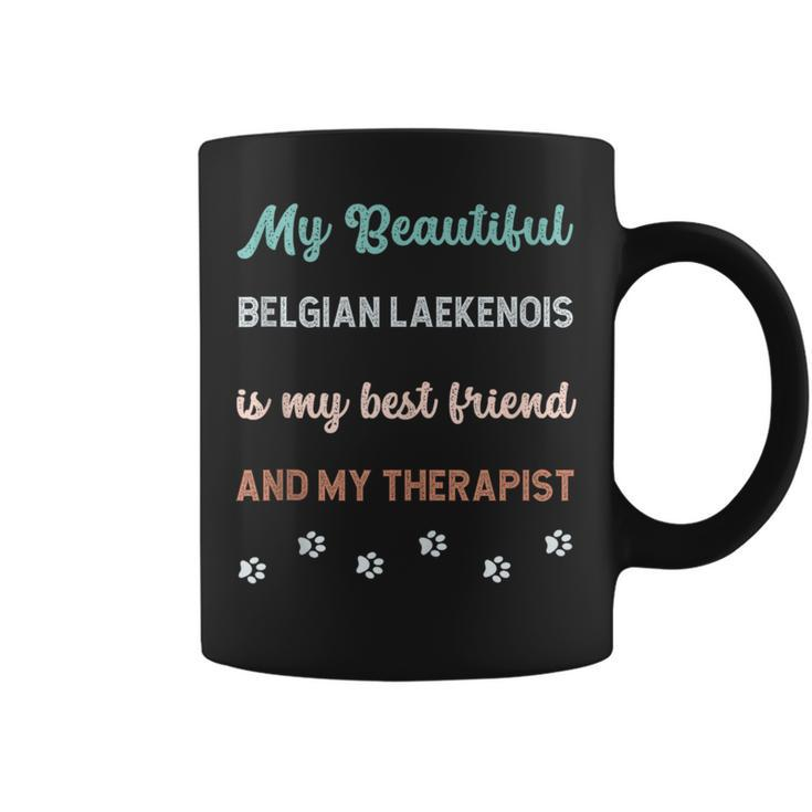 Cute Belgian Laekenois Dog Dad Mum Friend And Therapist Coffee Mug